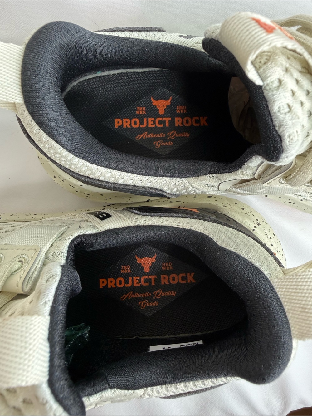 Under Armour Project Rock BSR 4 Training Shoes Sneakers Size 5 Y EUC - Picture 11 of 15